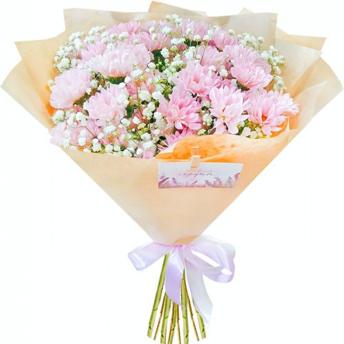 Букет цветов "Бархатистый звон"